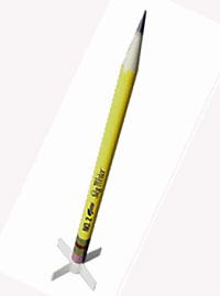 モデルロケット Skiwriter
